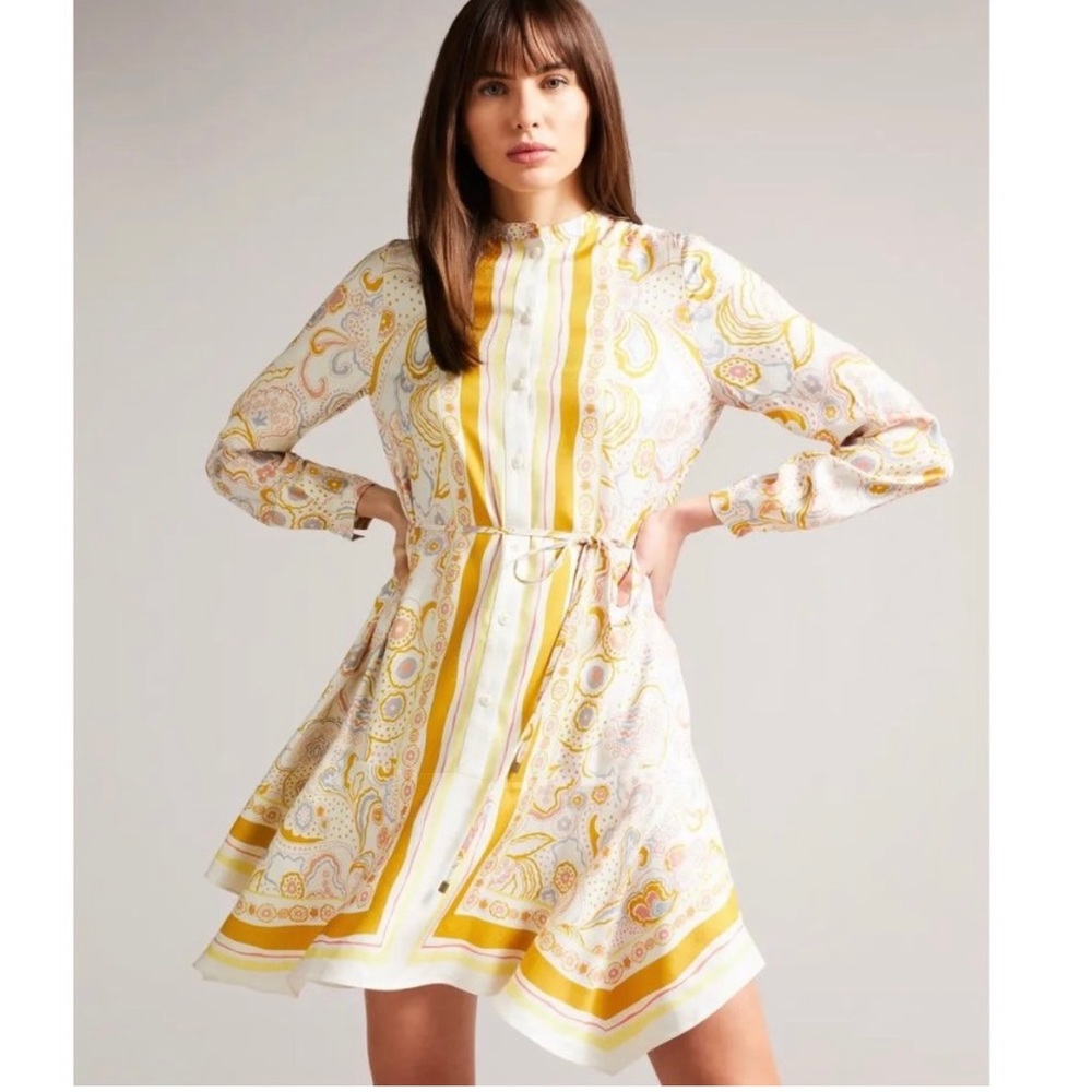 Dress midi flowy